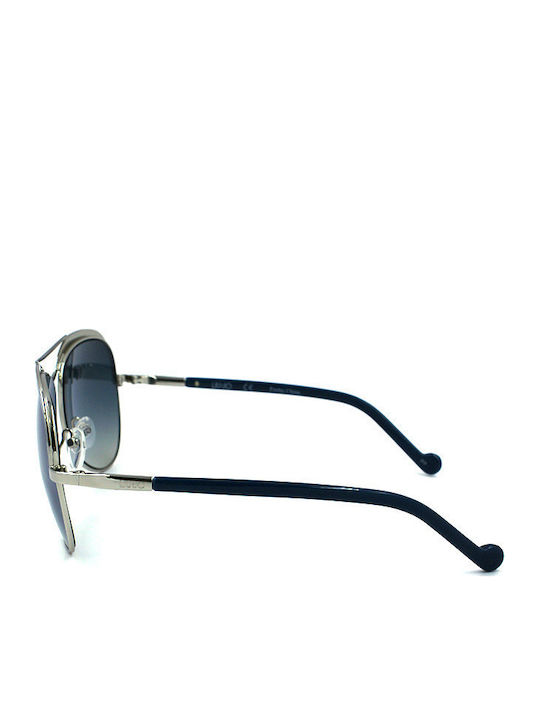 Liu Jo Men's Sunglasses with Blue Metal Frame