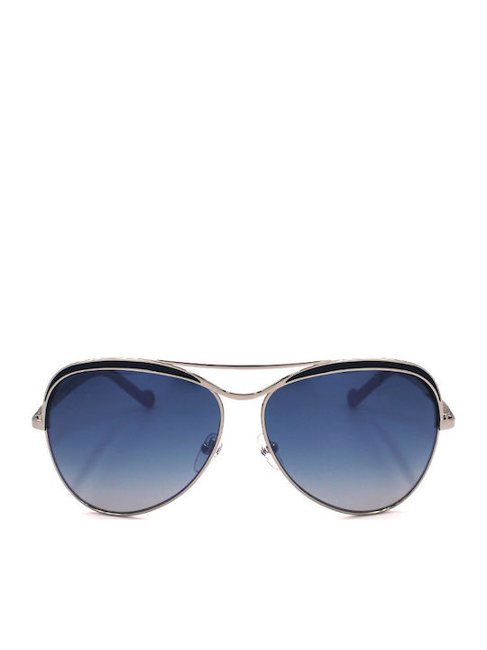Liu Jo Men's Sunglasses with Blue Metal Frame