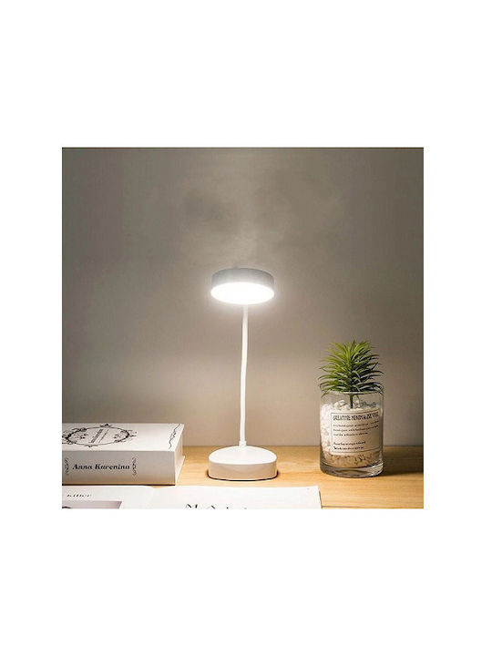 Rechargeable LED Office Lamp in White Color