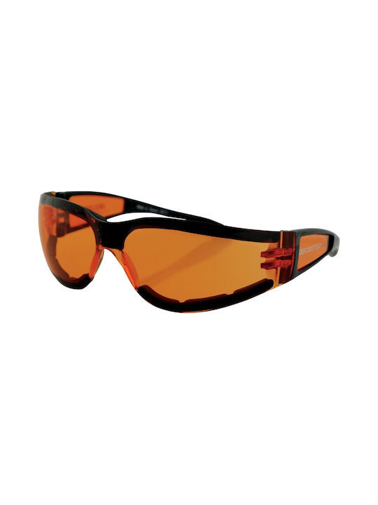 Bobster Shield II Sunglasses with Black Plastic Frame ESH202