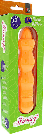 Dream Toys Frenzy Classic Vibrator 14cm Orange