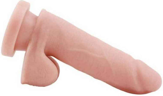 Chisa Novelties The Glad Eye Ρεαλιστικό Dildo με Όρχεις και Βεντούζα Flesh 15cm