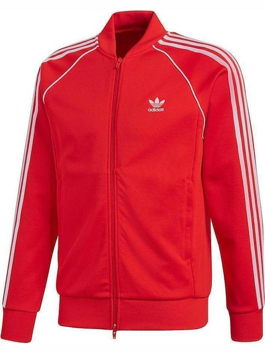 Originals Ανδρική Ζακέτα Track Jacket Κόκκινη