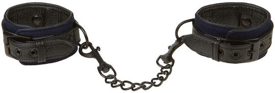 Doc Johnson James Deen Tethered Handschellen in Schwarz Farbe