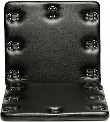 XR Strict Leather Bondage Board Σεντόνι Λάτεξ σε Μαύρο Χρώμα