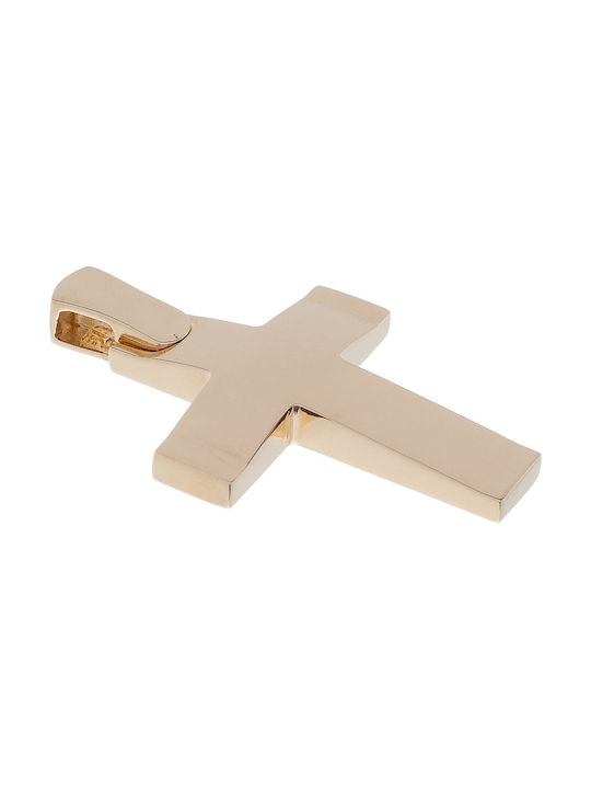 Val'oro Men's Gold Cross 14K