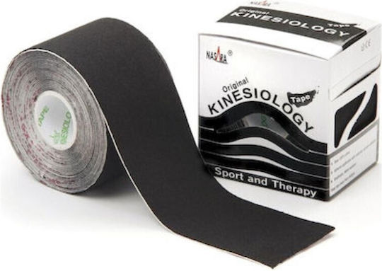 Nasara Original Kinesiology Tape 5cm x 5m Black