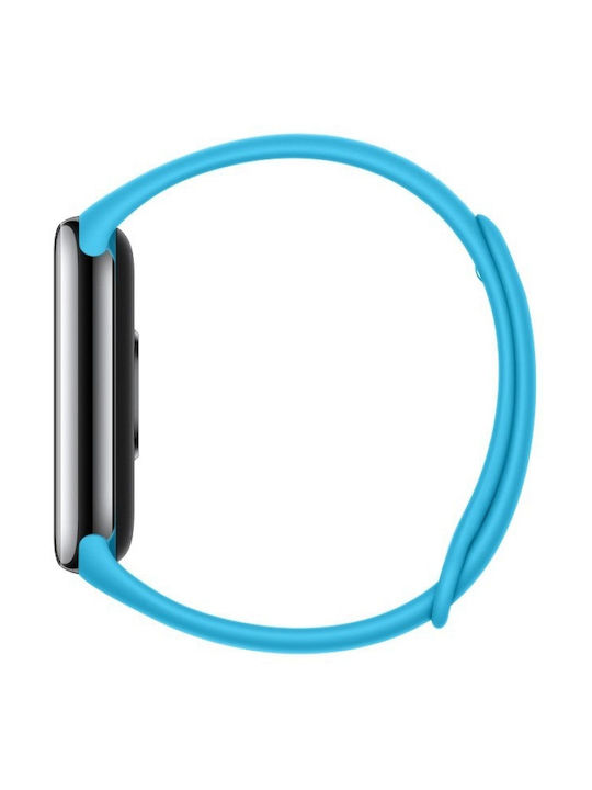 Xiaomi Λουράκι Σιλικόνης με Pin Aqua Blue (Smart Band 8 / Smart Band 9 / Smart Band 10)