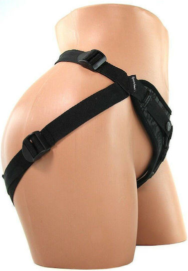 Sportsheets Sincerely Lace Strap On Harness σε Μαύρο Χρώμα