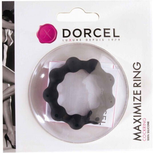 Dorcel Maximize Ring 3.2cm Black