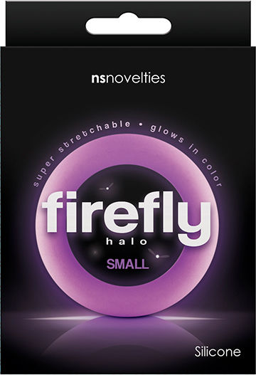 Ns Novelties Firefly Halo Small Cock Ring Schwanz Lila