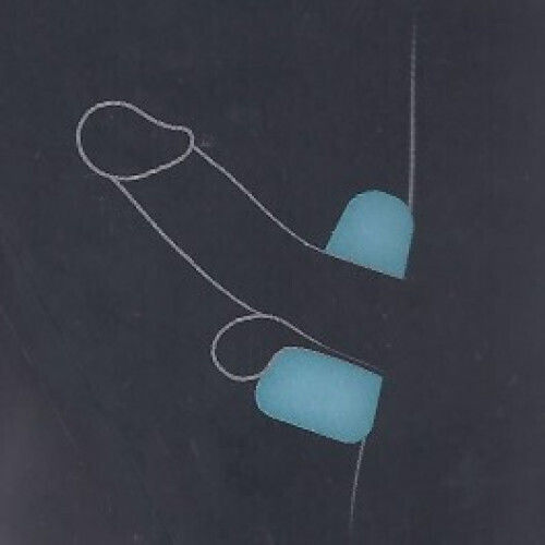 Ns Novelties Renegade Junk Pusher Cock Ring Schwanz Schwarz