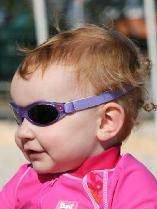 Banz Oval Kids Sunglasses Purple for 2-5 Years