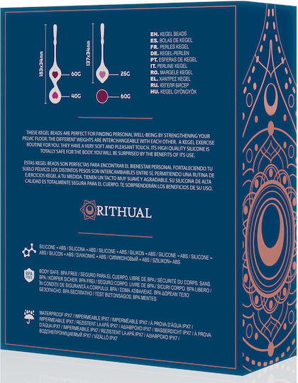Rithual Deva Pelvic Training Set Κολπικές Μπάλες Τιρκουάζ