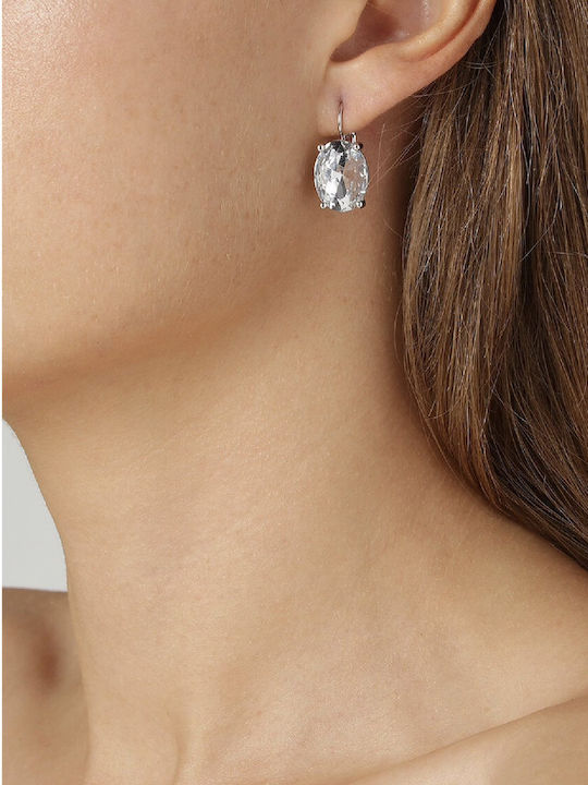 Dyrberg/Kern Ss Crystal Earring Set Ohrringe aus Stahl mit Diamant Dyrberg/Kern Ss Crystal Earring Set Ohrringe aus Stahl mit Diamant