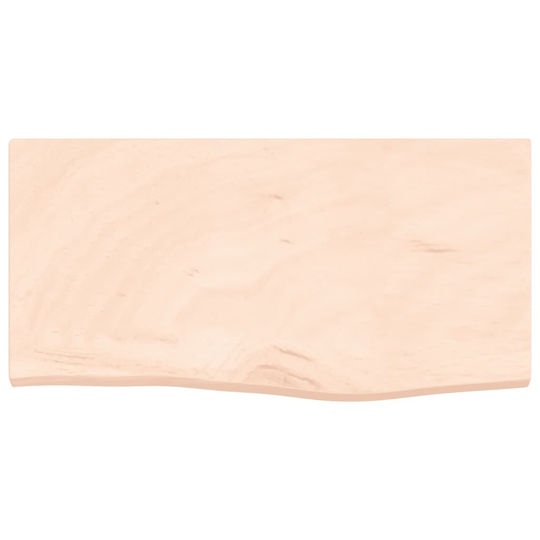 vidaXL Waschtisch ohne Waschbecken L60xB30xH4cm Braun