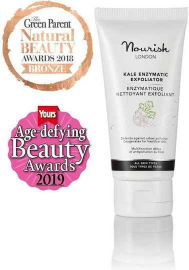 Nourish London Kale Enzymatic Cleanser Gel Cleansing Face 50ml