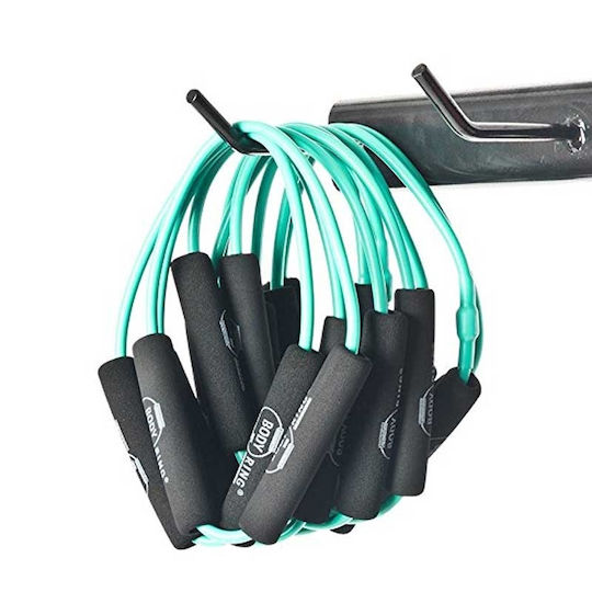 Body Concept Body Ring Gm Bandă de rezistență pentru exerciții Circular Lifebuoy Mediu cu mânere Verde