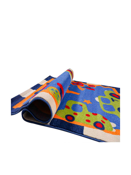Polcarpet Παιδικό Χαλί Μπλε 133x190cm