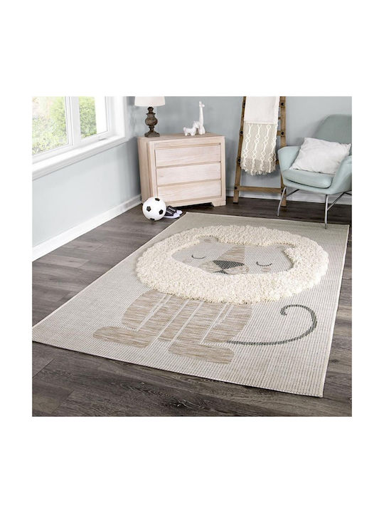 Alexander Carpets Детско килимче Сив 120x170см