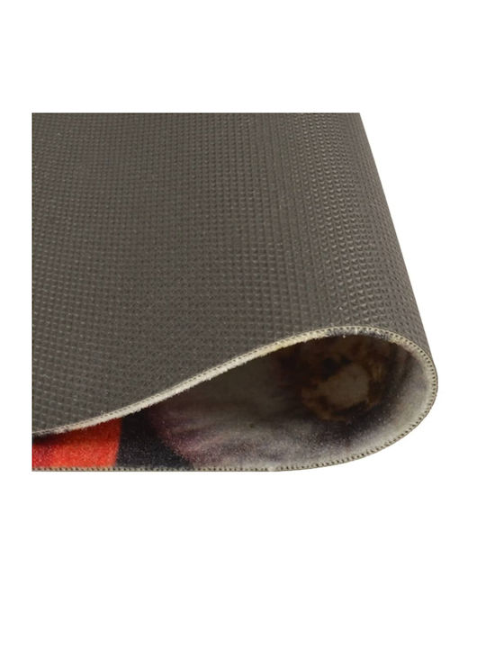 vidaXL Kitchen Mat Runner with Anti-slip Underlay Colorful 45x150εκ.