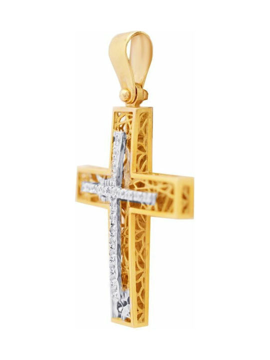 Savvidis Gold Cross 14K