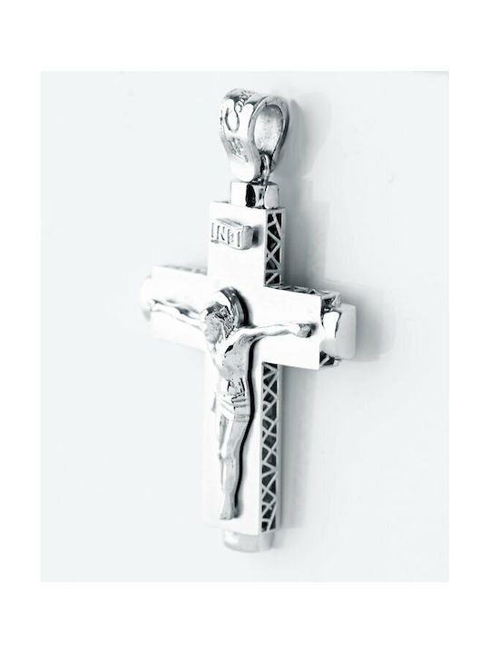 Savvidis White Gold Cross 14K