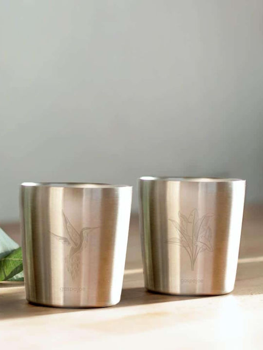 Gaspajoe Cup Coffee Inox Gold