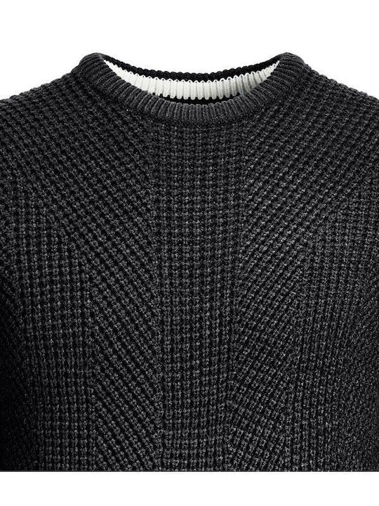 Jack & Jones Men's Long Sleeve Sweater Black