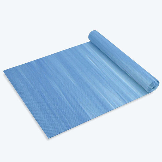 Gaiam Tie Dye Στρώμα Γυμναστικής Yoga Μπλε (173x61x0.4cm)