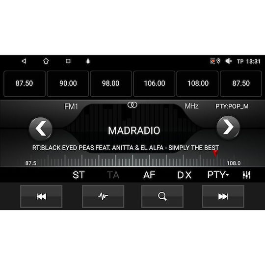 Digital IQ Sistem Audio Auto pentru Nissan Cireș 1999-2004 (Bluetooth/USB/WiFi/GPS/Apple-Carplay/Android-Auto) cu Ecran Tactil 9"