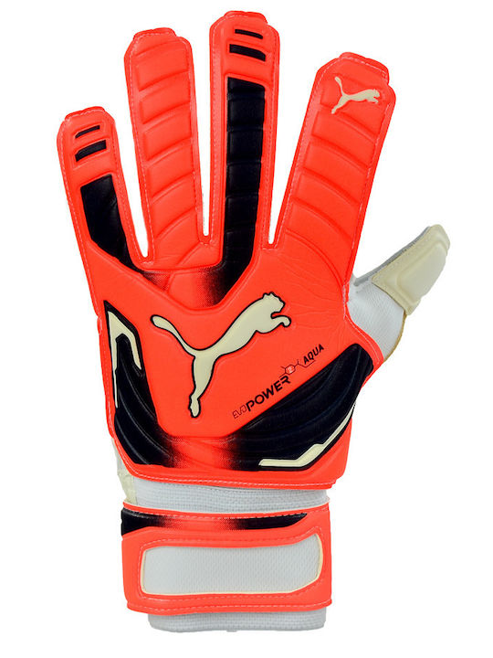 PUMA Evo Power Grip 2 Aqua Γάντια Τερματοφύλακα Ενηλίκων Πορτοκαλί