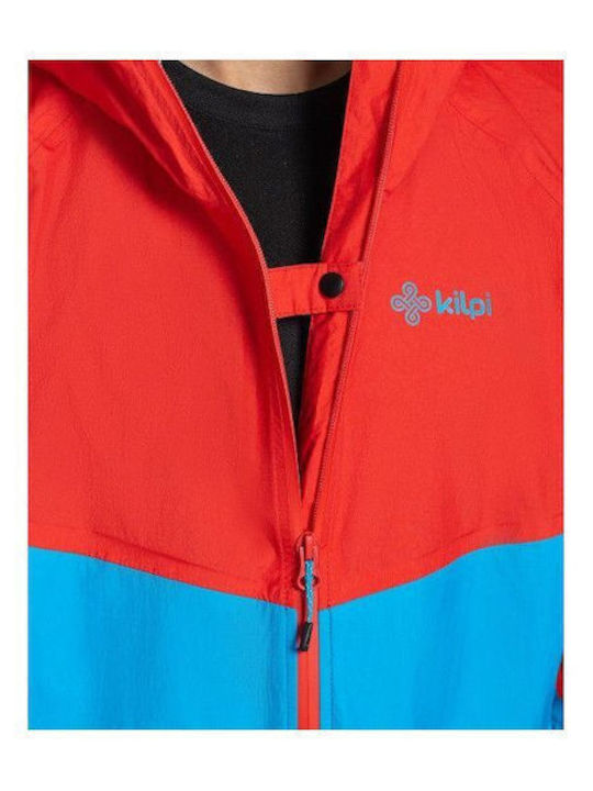 Kilpi Sportliche Herrenjacke Wasserdicht und winddicht Rot