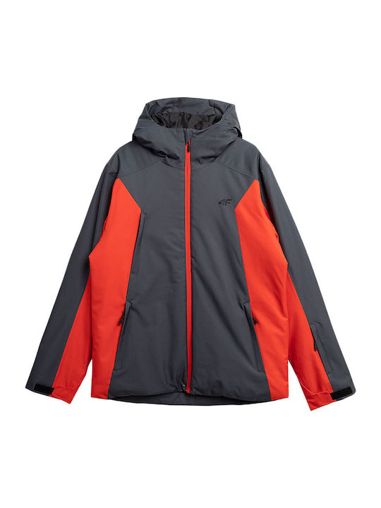 4F Men's Ski & Snowboard Jacket Red 4FAW23TTJAM306-62S