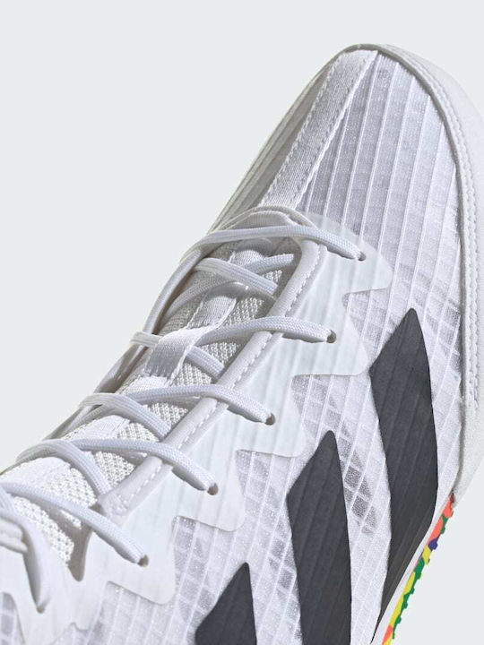 adidas Hog 4 Pantofi De Box Înălțați Albi