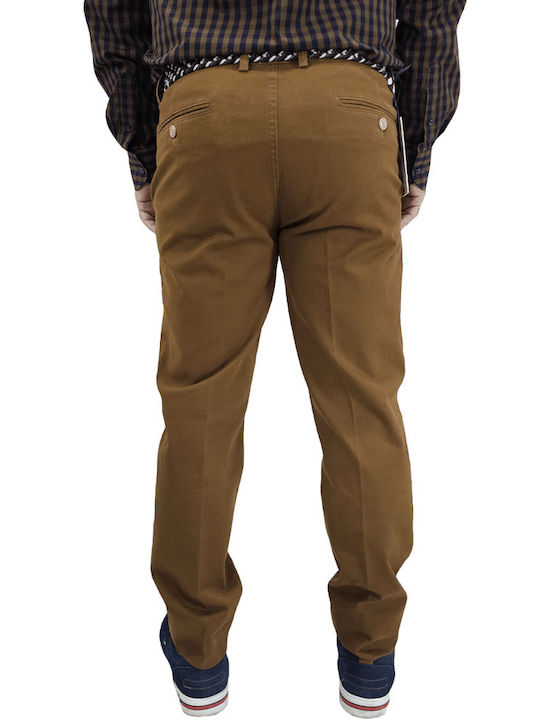 Freeman Clothing Trousers Chino Brown