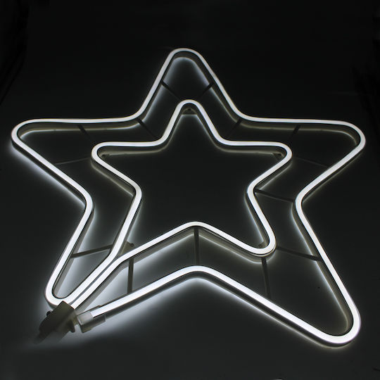 Stea Suspendată Cu Lumină LED Alb Rece Stea Suspendată Cu Lumină LED Alb Rece