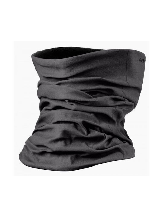 Rev'IT Motorcycle Rider Neck Warmer made of Polyester Black / Gray Color