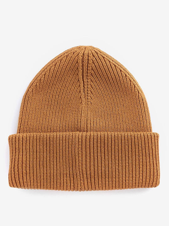 Barbour Knitted Beanie Cap Brown