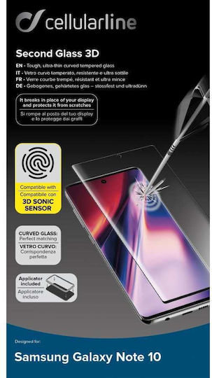 Cellular Line Tempered Glass (Galaxy Note 10)