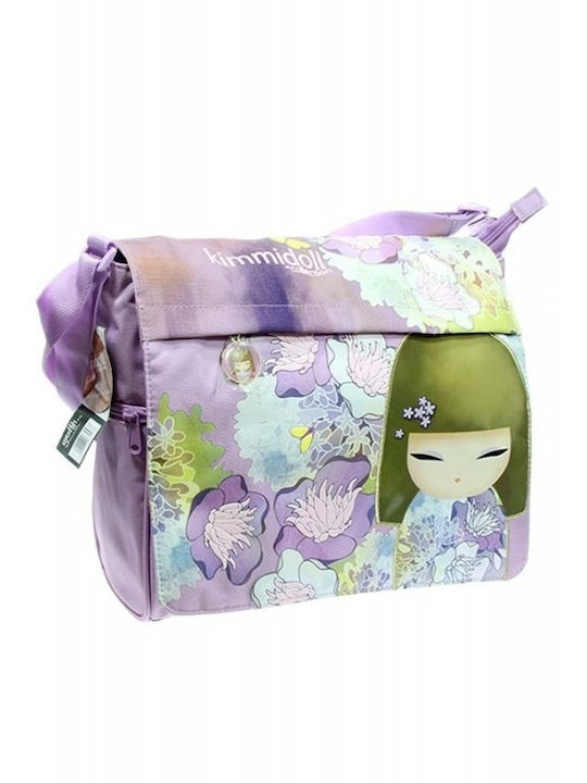 Kimmidol Kimmidoll School Bag Shoulder Elementary, Elementary in Lilac color