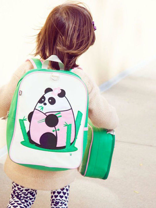 Beatrix New York - Σακίδιο Νηπιαγωγείου Panda Fei Fei School Bag Backpack Kindergarten in White color