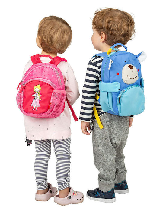 Sigikid Princess School Bag Backpack Kindergarten Pink with Water Bottle Holder