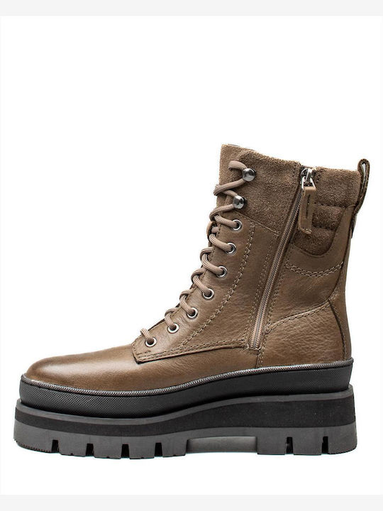 Orianna 2 Leather Women's Ankle Boots Khaki