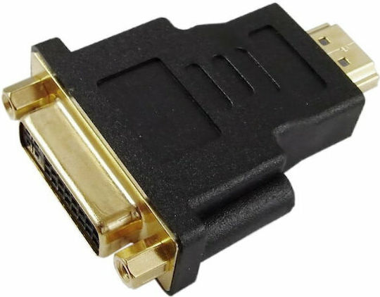 Akyga Μετατροπέας HDMI male σε DVI-I female 1τμχ AK-AD-02