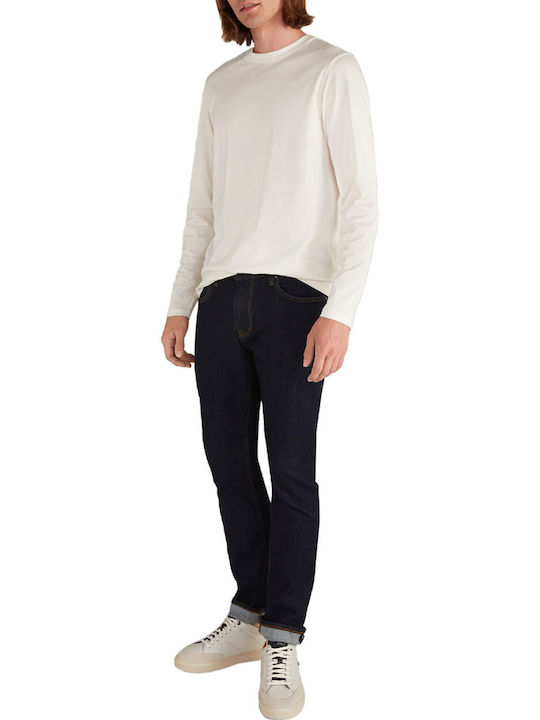 Men's Jeans Pants with Slim Fit Blue