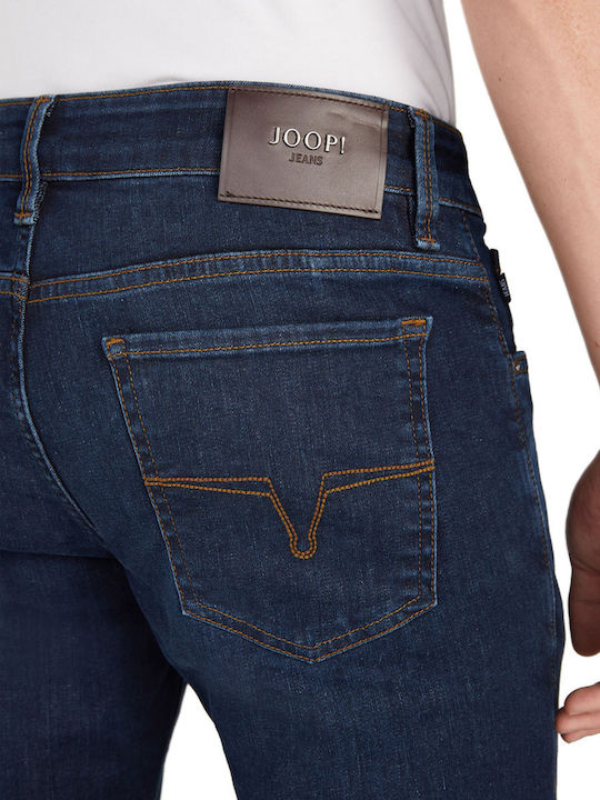Men's Jeans Pants Elastic with Slim Fit Blue