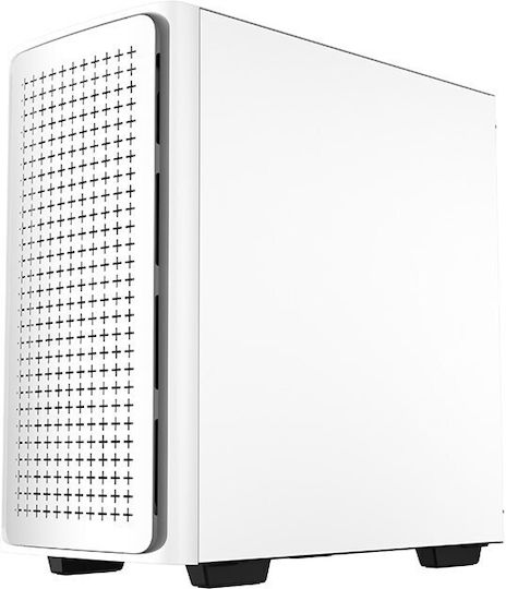 Deepcool CK560 Gaming Midi Tower Computer Case with White Side Window