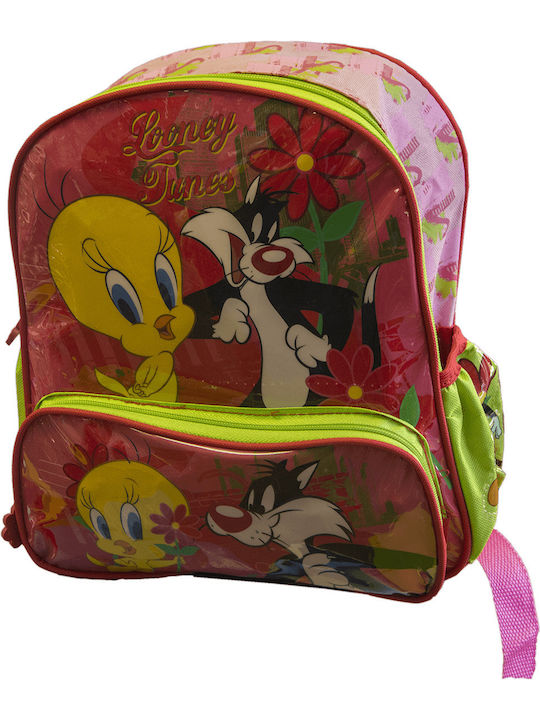 Diakakis Looney Tunes Bag Backpack Fuchsia 15Liters