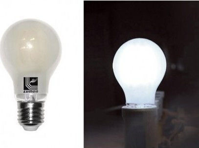 Adeleq Λάμπα LED 4W 104mm για Ντουί E27 και Σχήμα A60 Ψυχρό Λευκό 450lm
